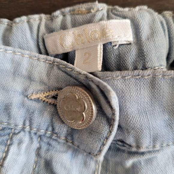 Chloe chambray pants, size 2 - Picture 4 of 4